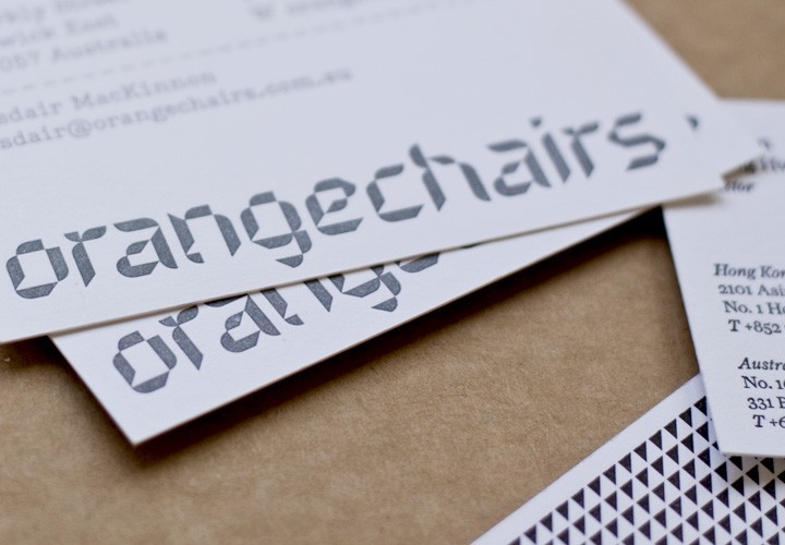 Letterpress business cards