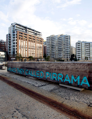 Pirrama Park, former Water Police site at Pyrmont