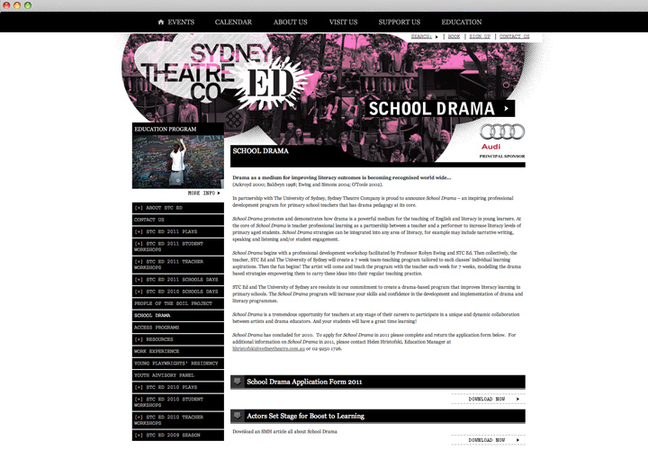 STC website 04