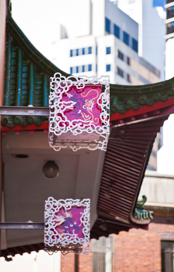 Chinatown lightbox lanterns, Dixon Street, Goulburn Street, Haymarket