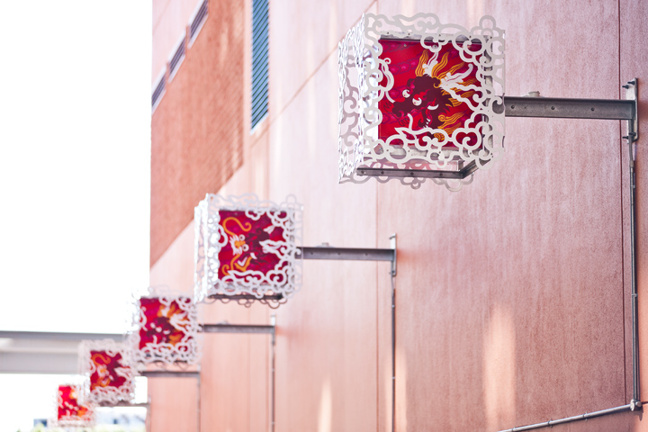 Chinatown lightbox lanterns, Dixon Street, Goulburn Street, Haymarket