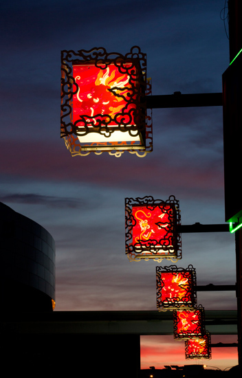 Chinatown lightbox lanterns, Dixon Street, Goulburn Street, Haymarket