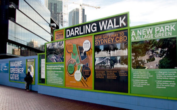 Lend Lease Hoarding