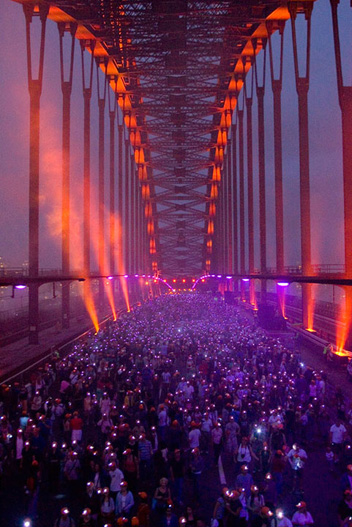 Sydney Harbour Bridge, night