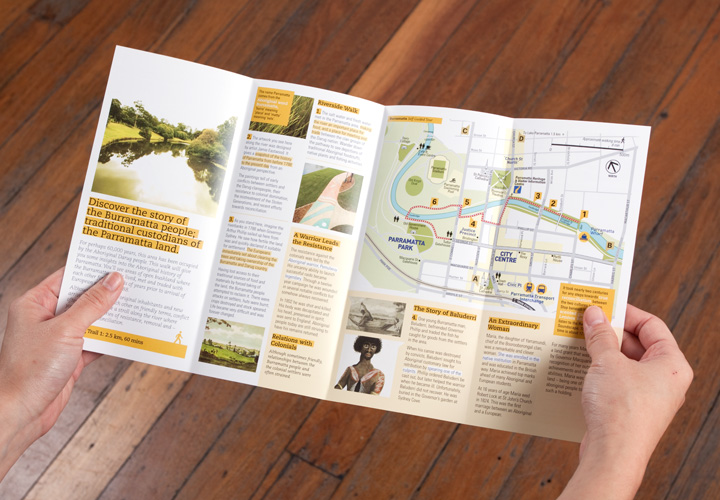 Parramatta Walking Trails Brochures 05