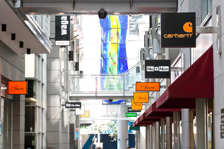 The Galeries Victoria Wayfinding System