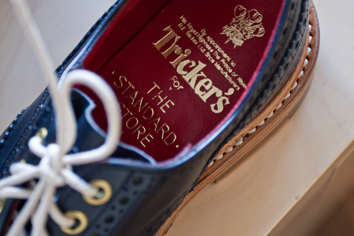 Tricker's in collaboration with The Standard Store